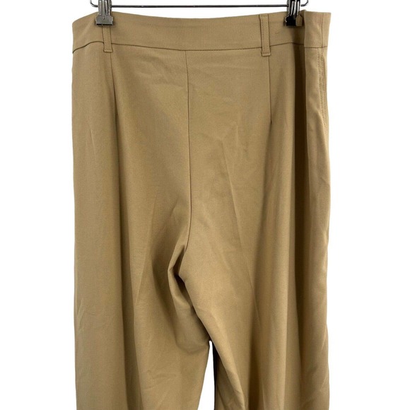 Bershka Womens‎ Tan Trouser Wide Leg Size 10 New - Picture 4 of 7